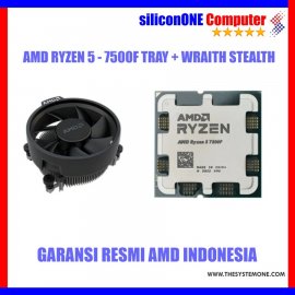 AMD RYZEN 5 - 7500F TRAY 3THN w/o fan 