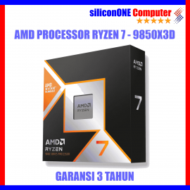 AMD RYZEN 7 - 9850X3D BOX 3THN w/o fan 