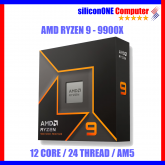 AMD RYZEN 9 - 9900X BOX 3THN w/o fan