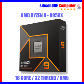 AMD RYZEN 9 - 9950X BOX 3THN w/o fan 