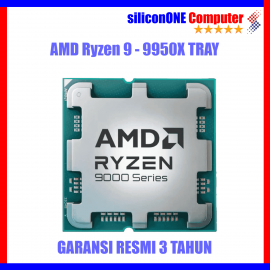 AMD RYZEN 9 - 9950X TRAY 3THN w/o fan 