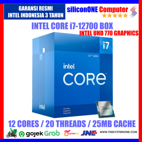 Intel Core i7-12700 (1.6-4.9/C25) 12/20