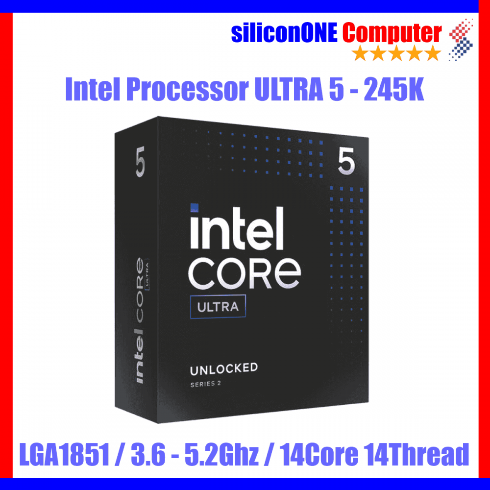 Intel Core Ultra 5 245K (3.6-5.2/C26) 14/14