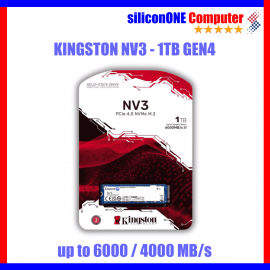 Kingston 1TB NV3 M.2 NVME Gen4 [6000/4000] 