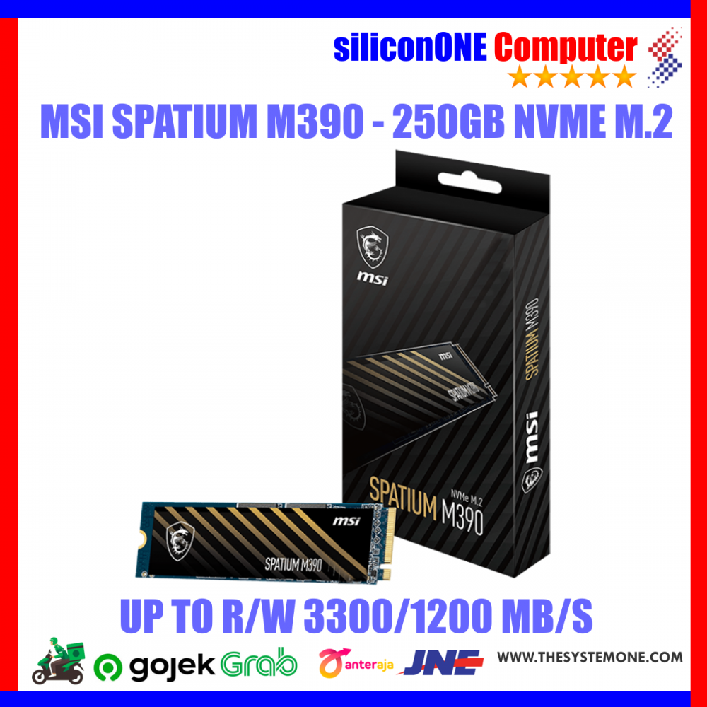 MSI SSD SPATIUM M390 - 250GB GEN3 [3300/1200]