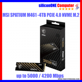 MSI SPATIUM M461 - 4TB GEN4 [5000/4200] 