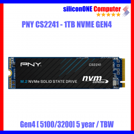 PNY CS2241 1TB NVME Gen4 [5100/3200] 5Y 