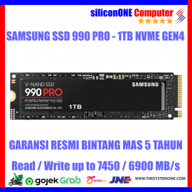 Samsung 990 PRO - 1TB NVME PCIE 4.0 [7450/6900] 