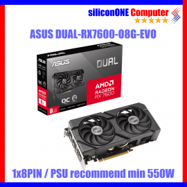 ASUS RX7600 DUAL-RX7600-O8G-EVO 