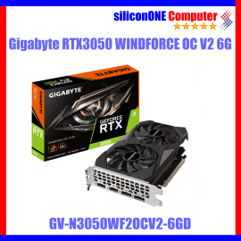 Gigabyte RTX3050 WINDFORCE OC V2 6G 