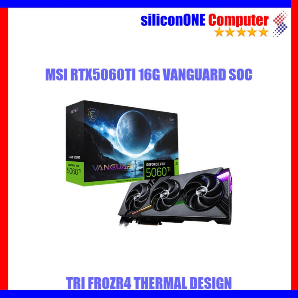 MSI RTX5060Ti 16G VANGUARD SOC