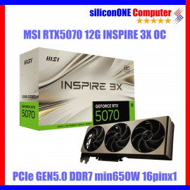 MSI RTX5070 12G INSPIRE 3X OC 