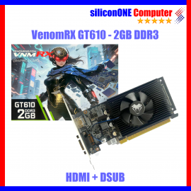 VenomRX GT610 2GB DDR3 - 2Y 