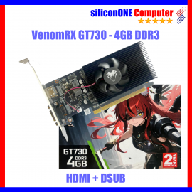 VenomRX GT730 4GB DDR3 NDV - 2Y 