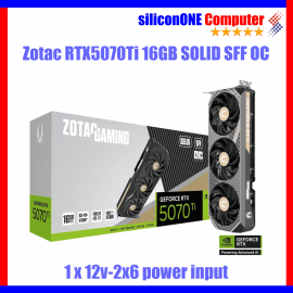Zotac RTX5070TI 16GB GDDR7 SOLID SFF OC  