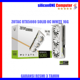 Zotac RTX5080 16GB GDDR7 SOLID OC WHITE 